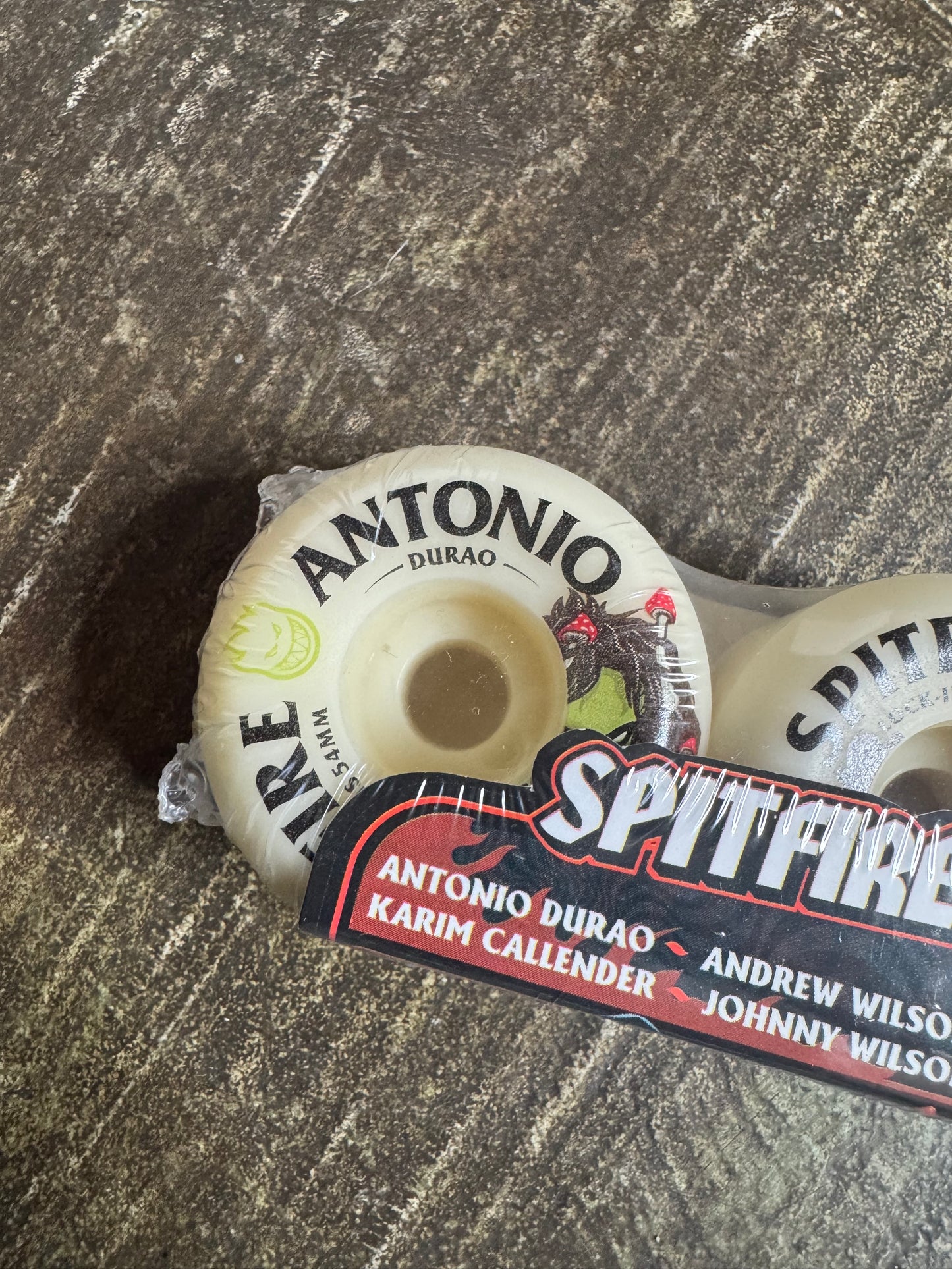 Durao Burn Squad 54mm 99A Natural Wheels