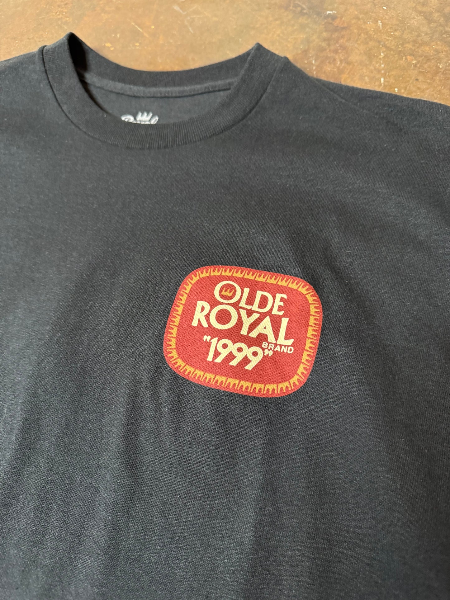 Royal Old E Tee - Black Medium