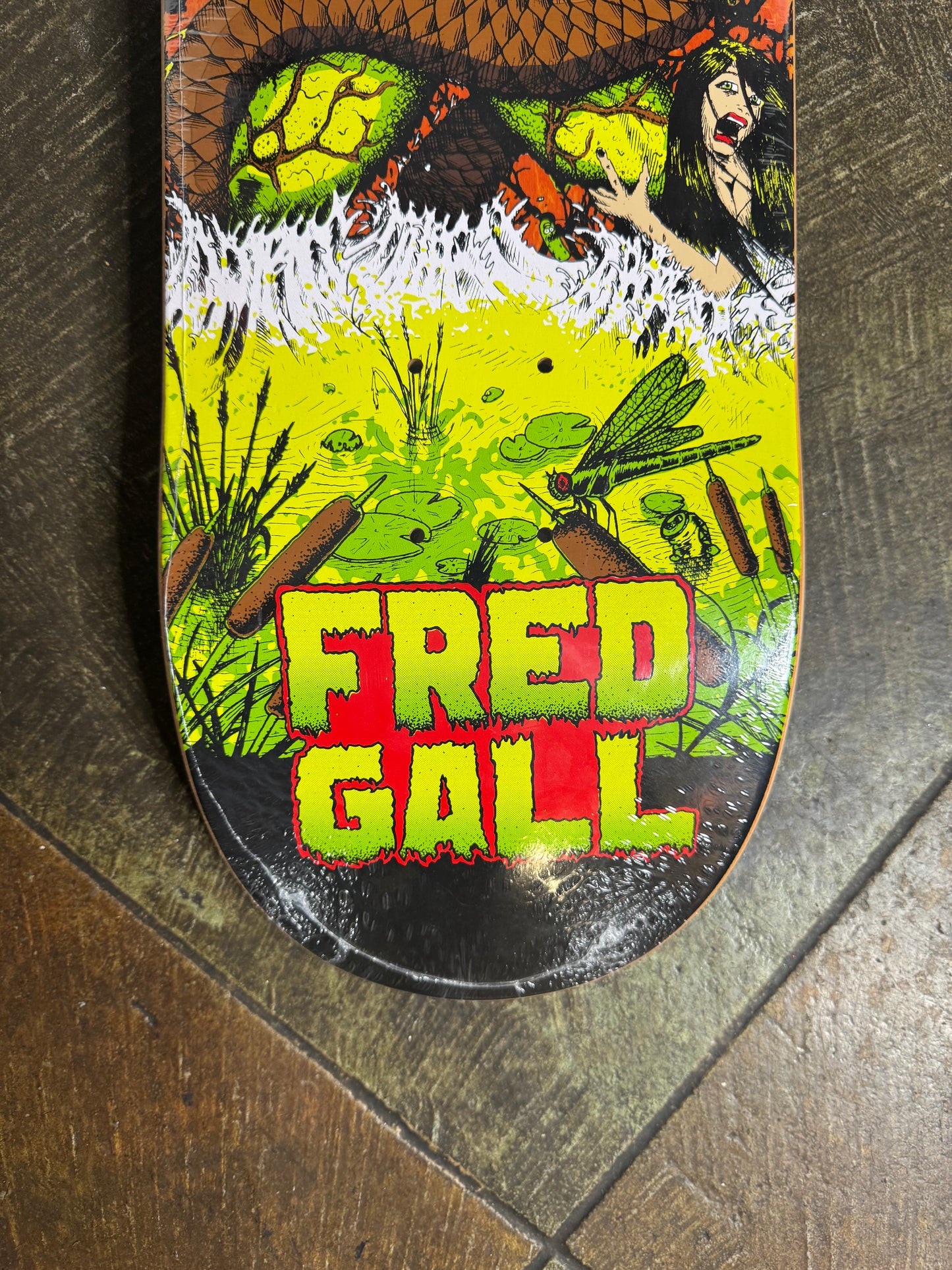 Fred Gall Swamp Thing Deck - 8.25