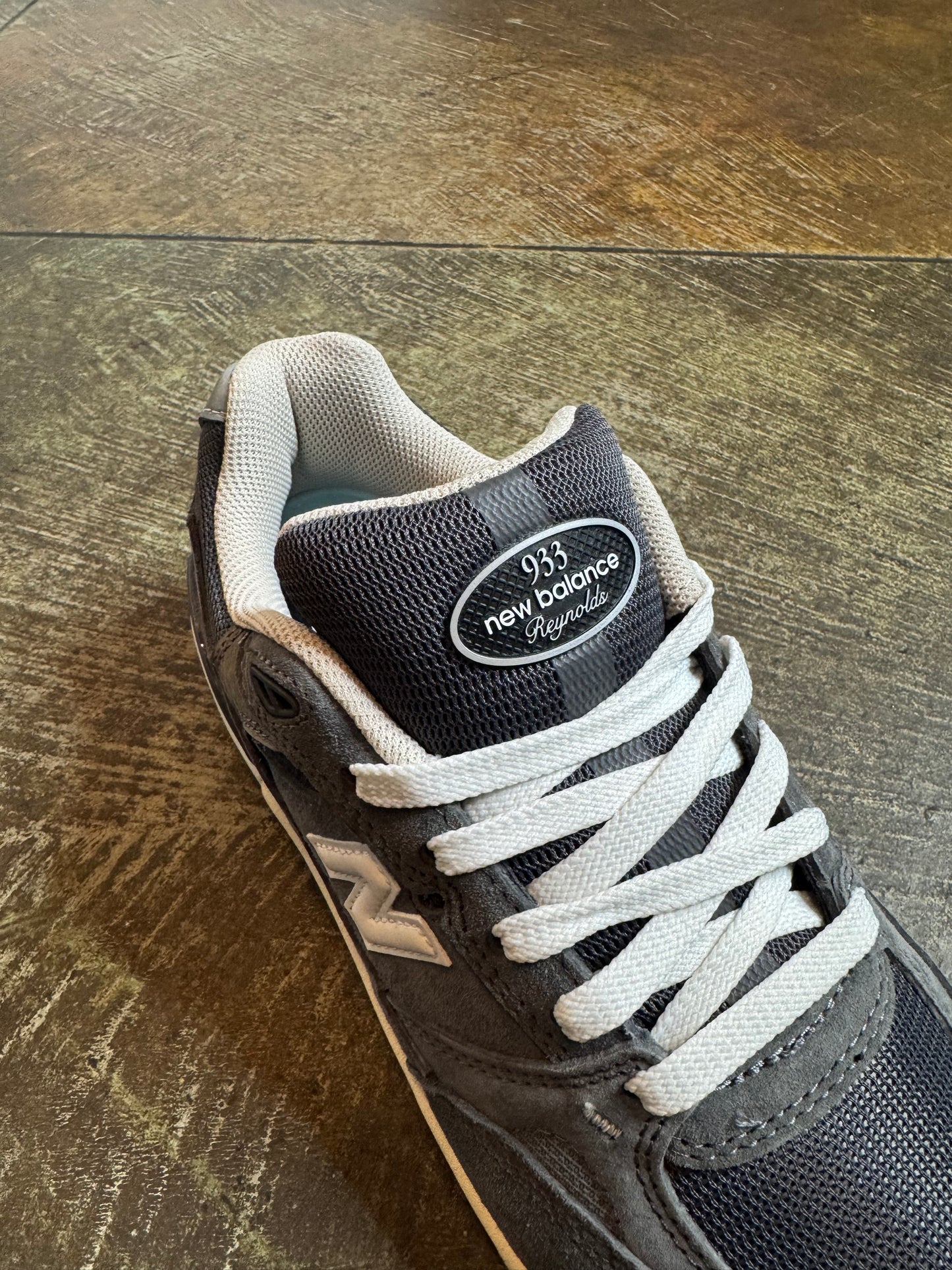 Andrew Reynolds 933 Grey/ White Shoes