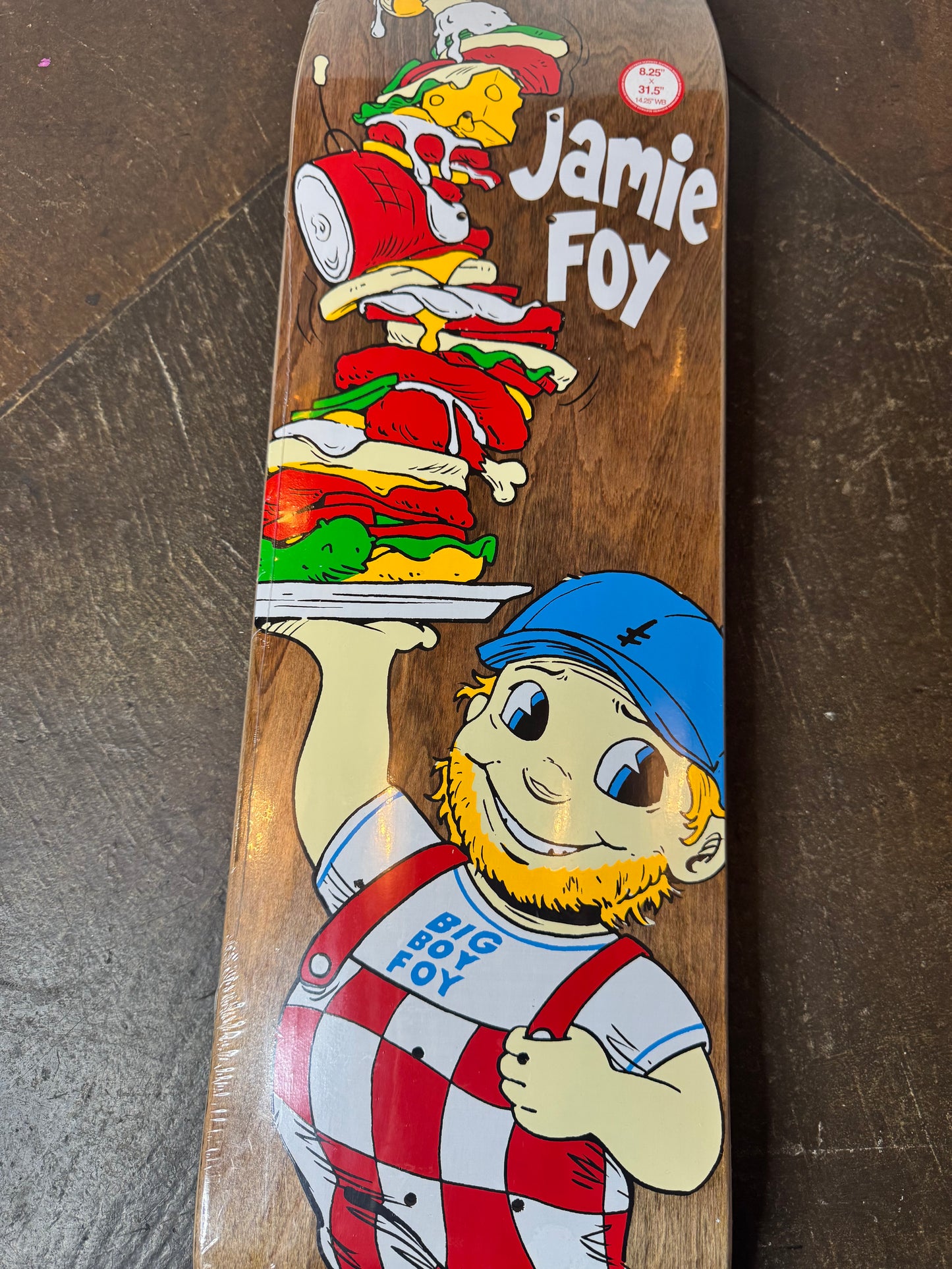 Jamie Foy Big Boy Foy Deck - 8.25