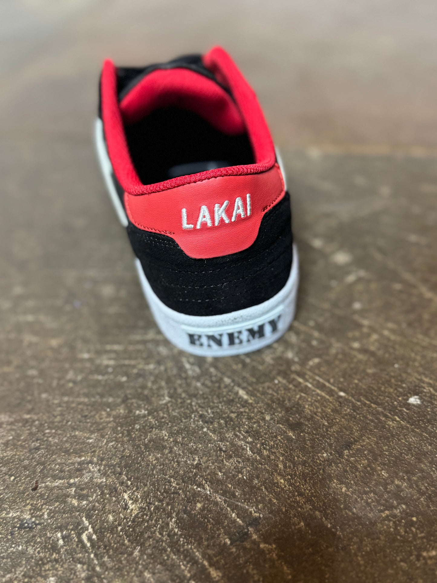 Lakai Public Enemy Collabo Cambridge Black/ Red