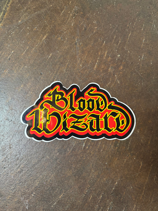 Big Blood Wizard Sticker