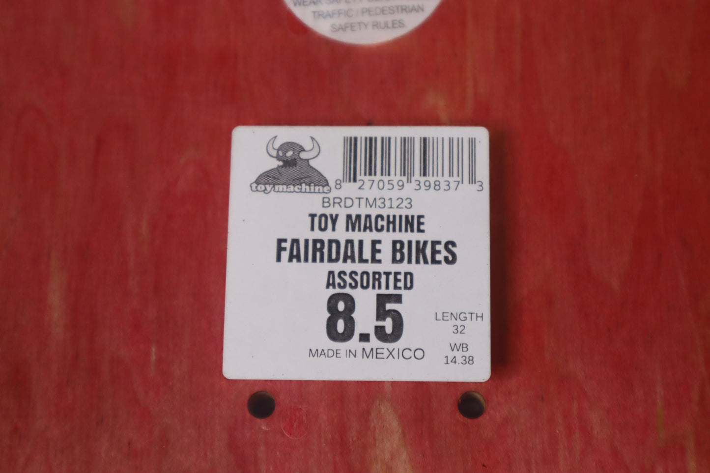 Fairdale Bikes - 8.5 Deck