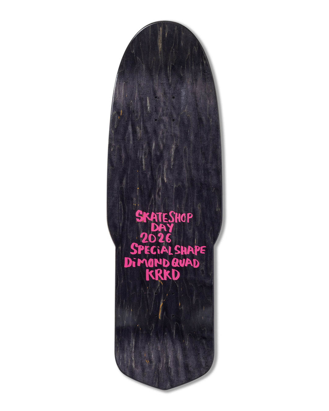 Krooked Skateboards Limited Diamond Quade Shape Day 2026 Deck - 10.75