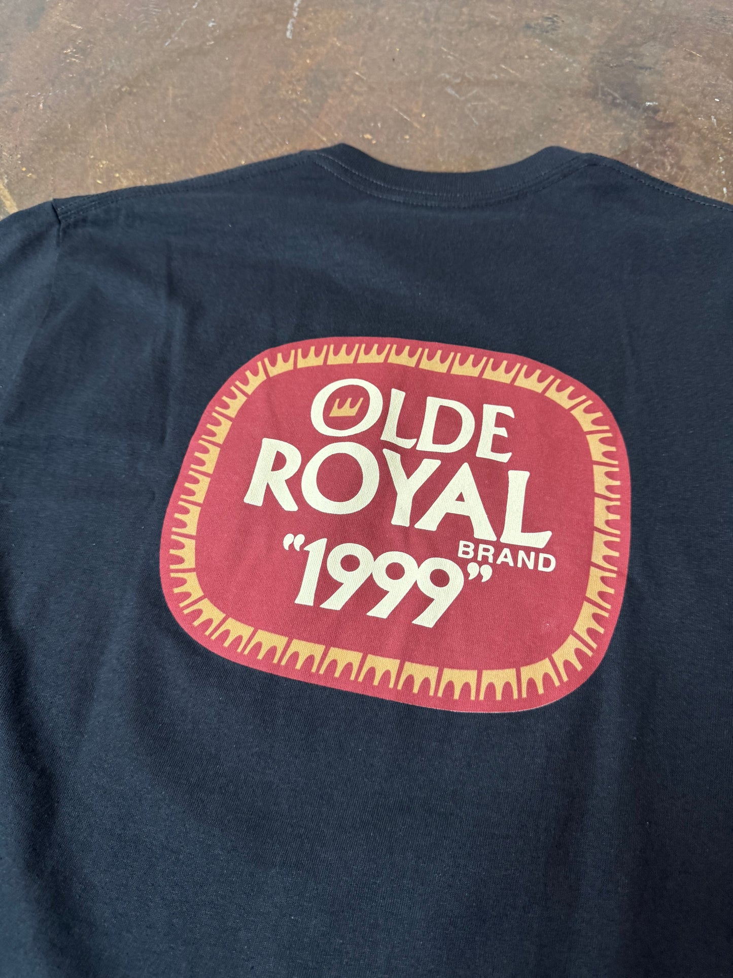 Royal Old E Tee - Black Medium