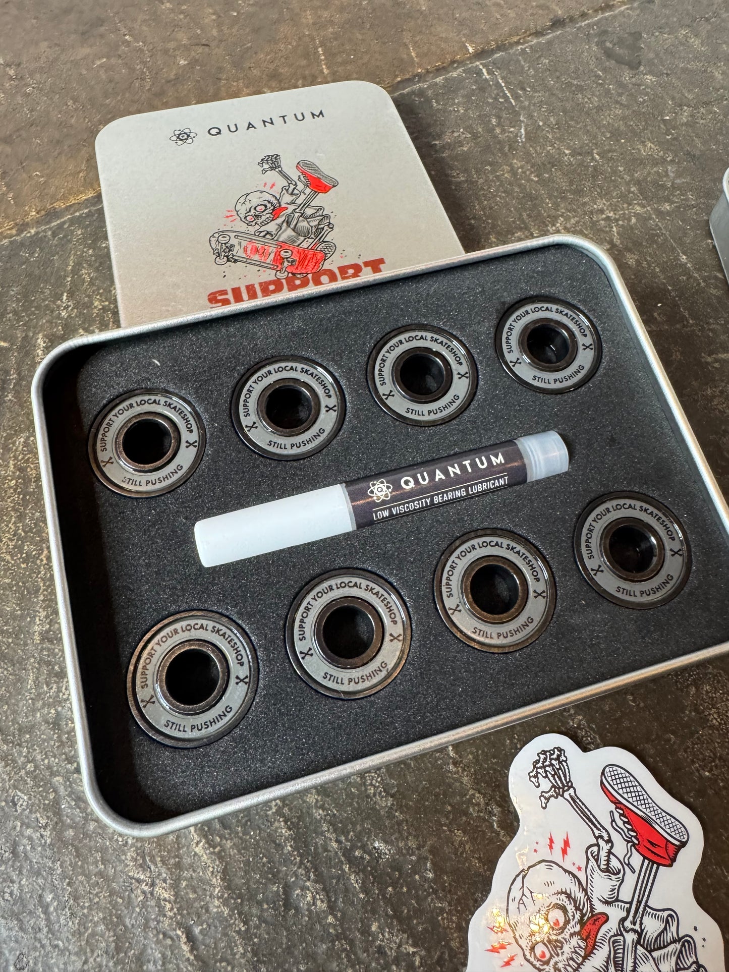 Quantum Still Pushing Metal Bearings