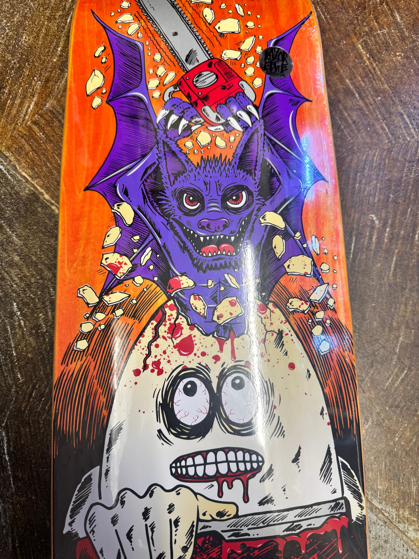 Franky Villani Guest Egg Symmetrical Deck - 9.5