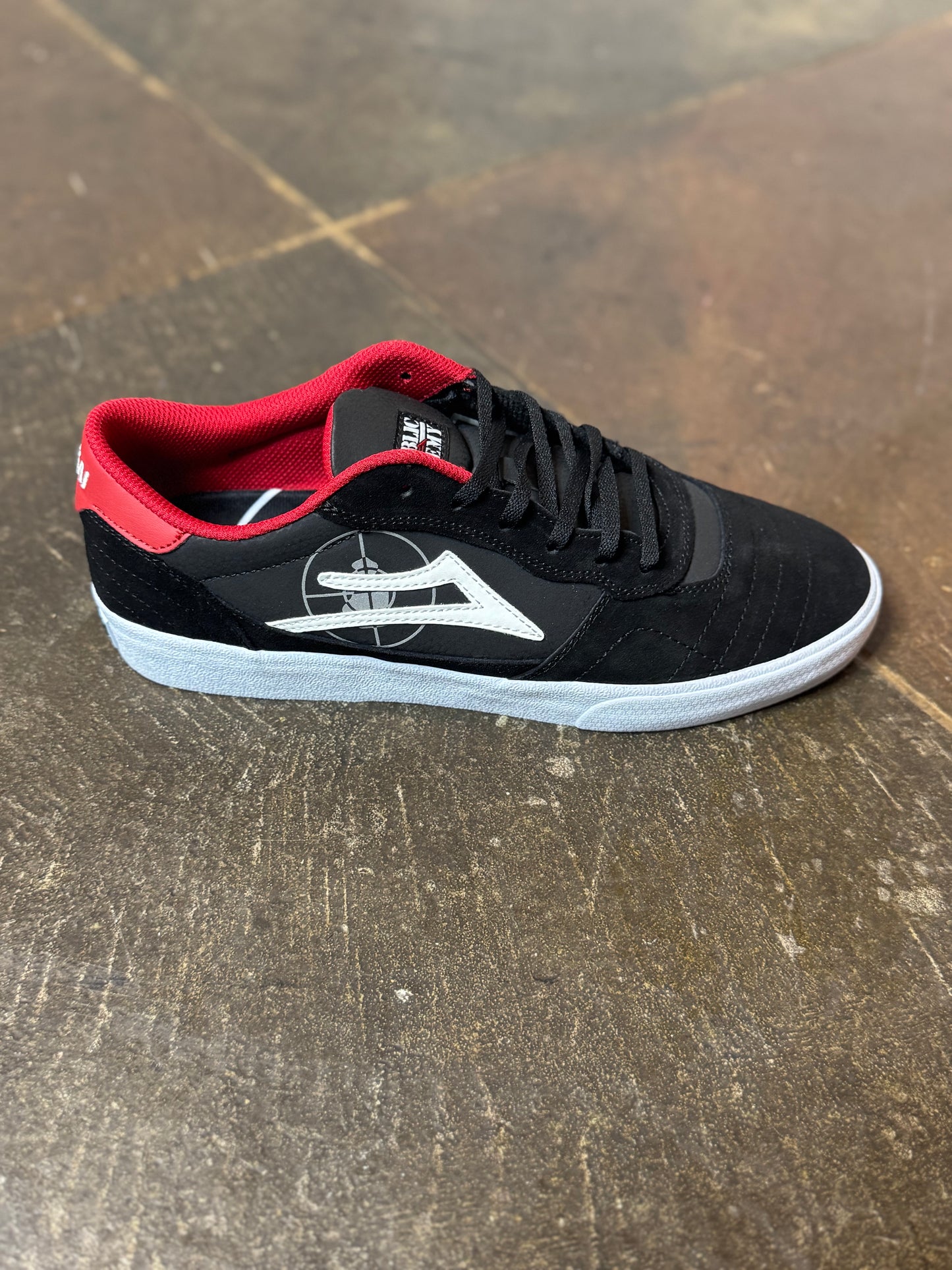 Lakai Public Enemy Collabo Cambridge Black/ Red