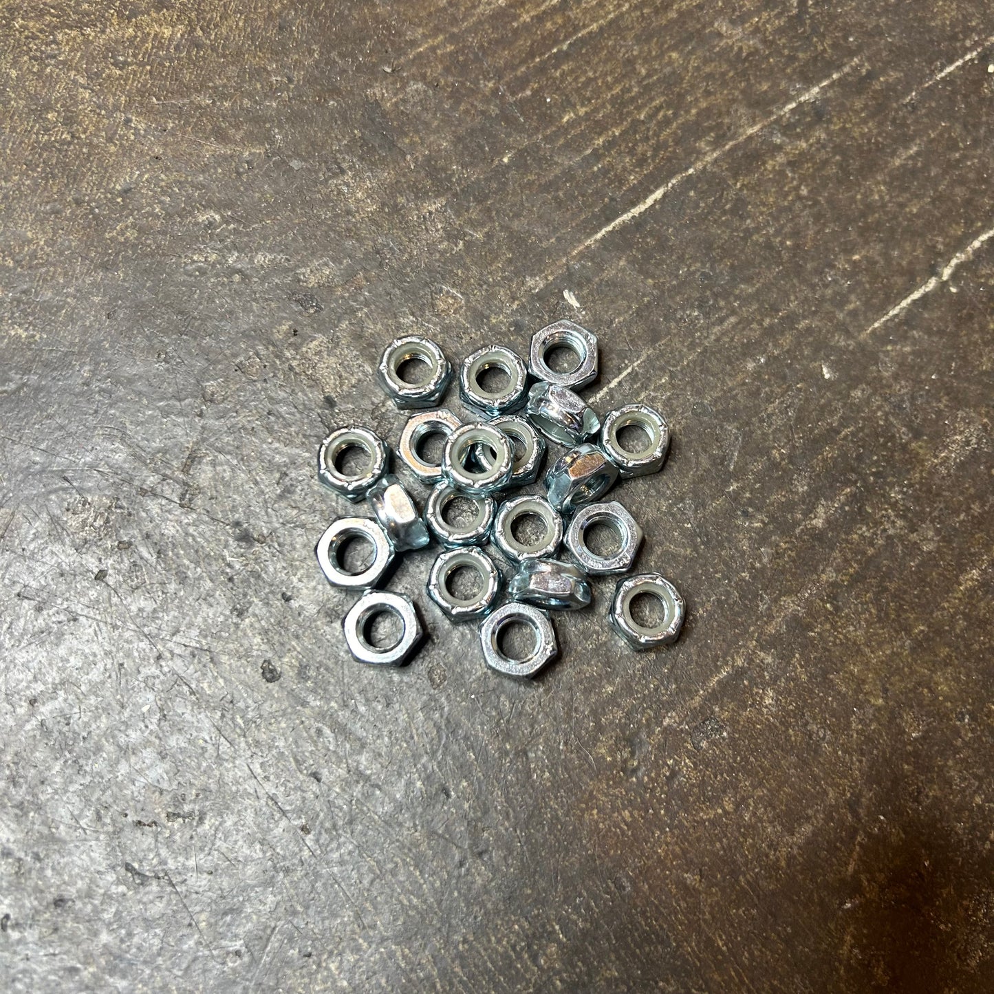 Standard Silver Axle Nut (Set of 4)