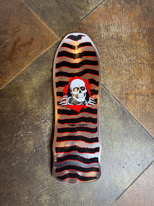 Geegah Ripper Silver Foil - 9.75” Deck