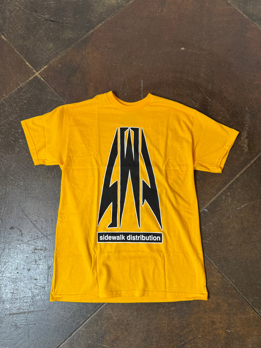 Sidewalk Dist. Rocco Tees - Yellow