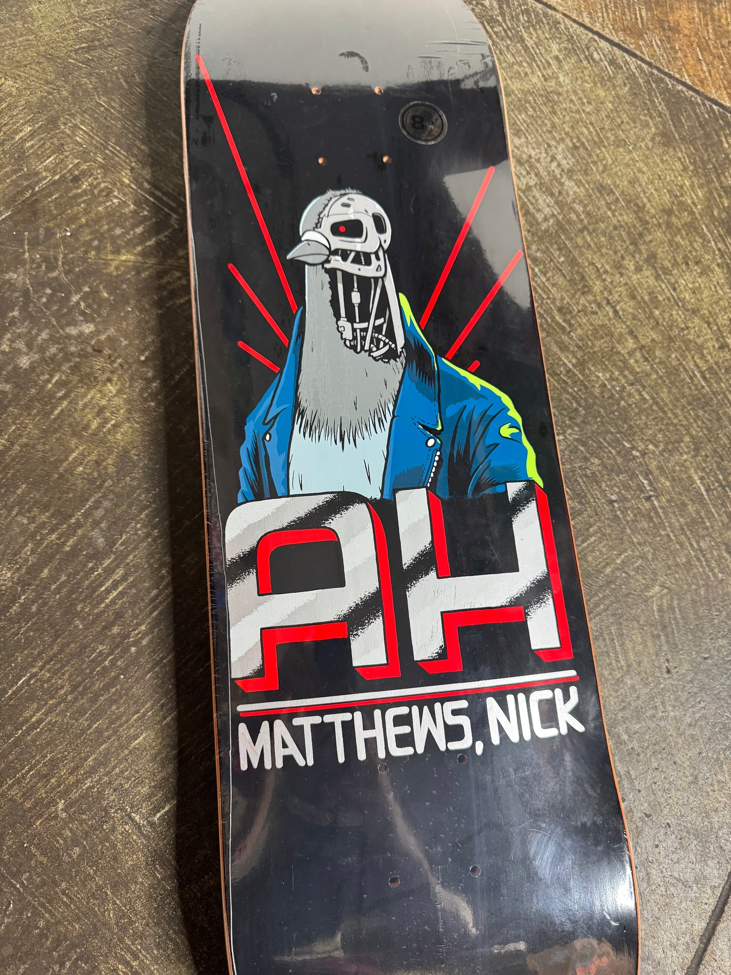 Nick Matthews The Pigeonator Black Deck - 8.5