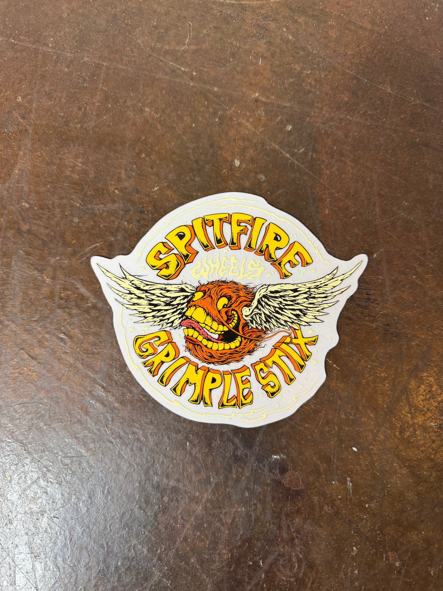 Flying Grimple Sticker