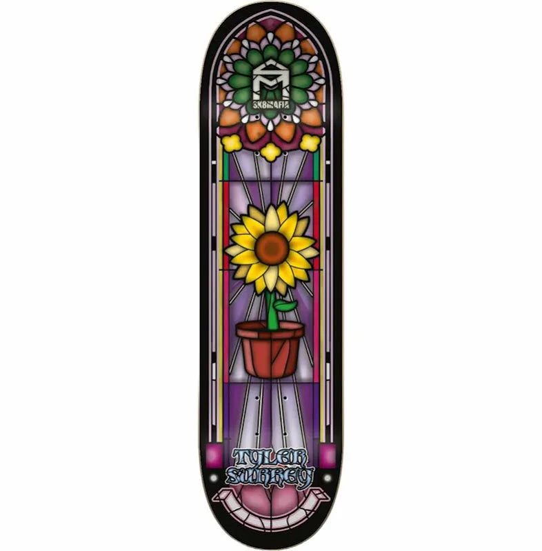 Tyler Surrey Stained Glass Deck - 8.25