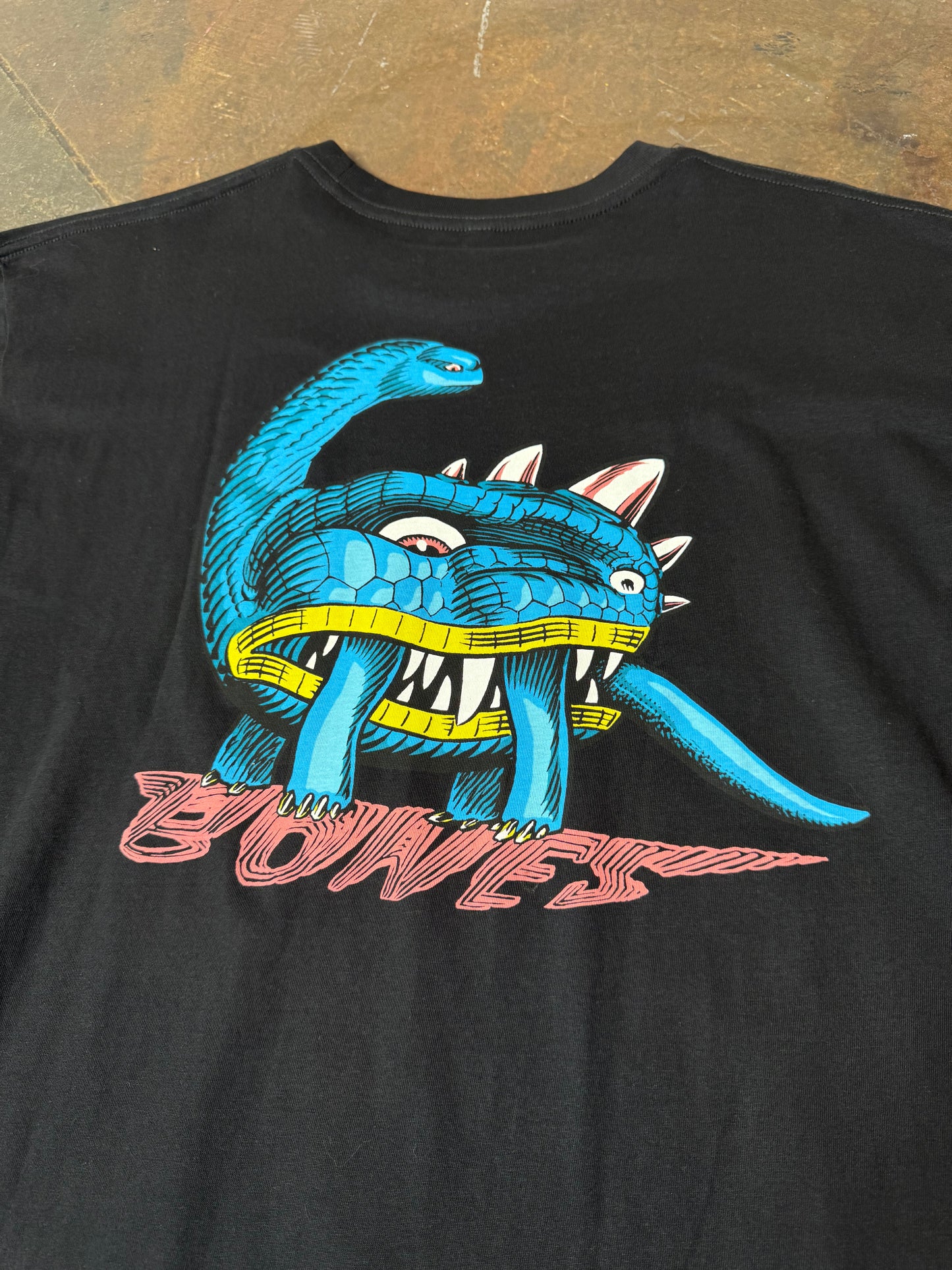 Bones Dino-Sortas Tee - Black