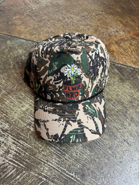 Flowers Camo Hat