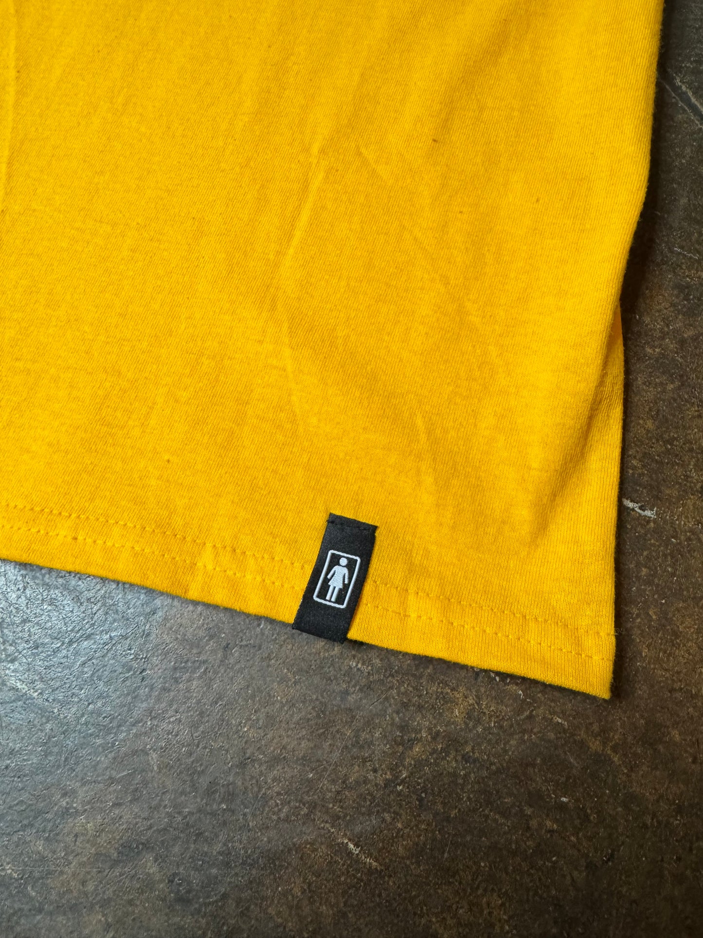 Boxed OG Tee - Yellow Youth Large