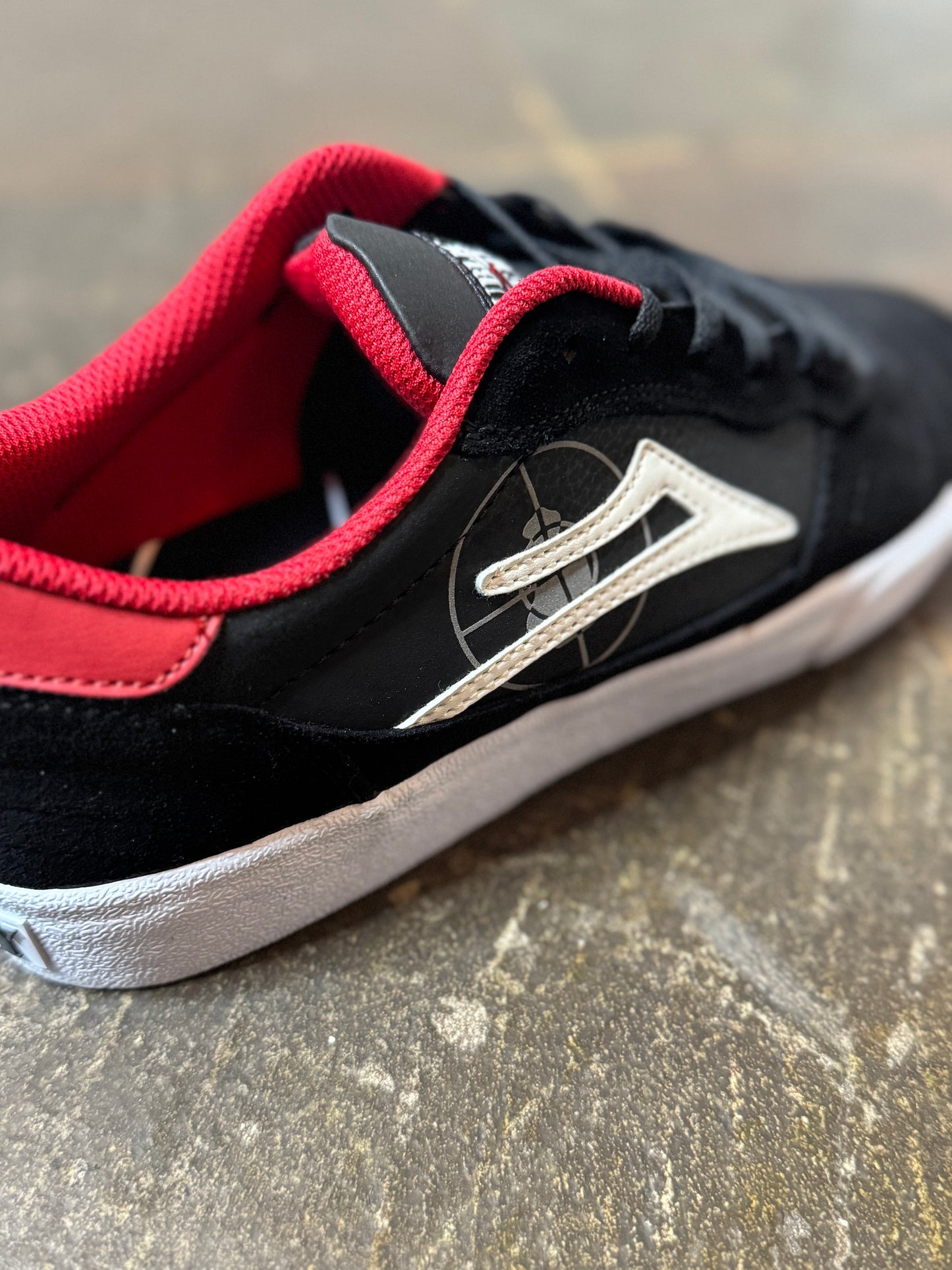 Lakai Public Enemy Collabo Cambridge Black/ Red