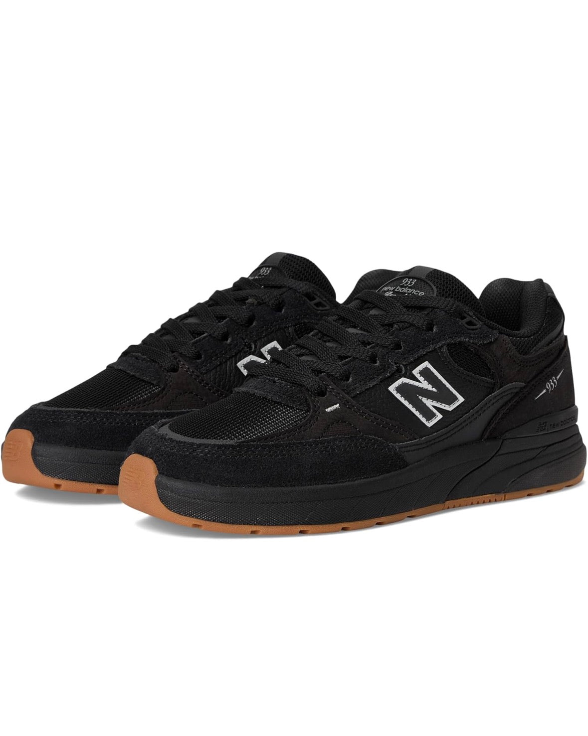 NB Numeric Andrew Reynolds 933 Shoes - Black/ Black