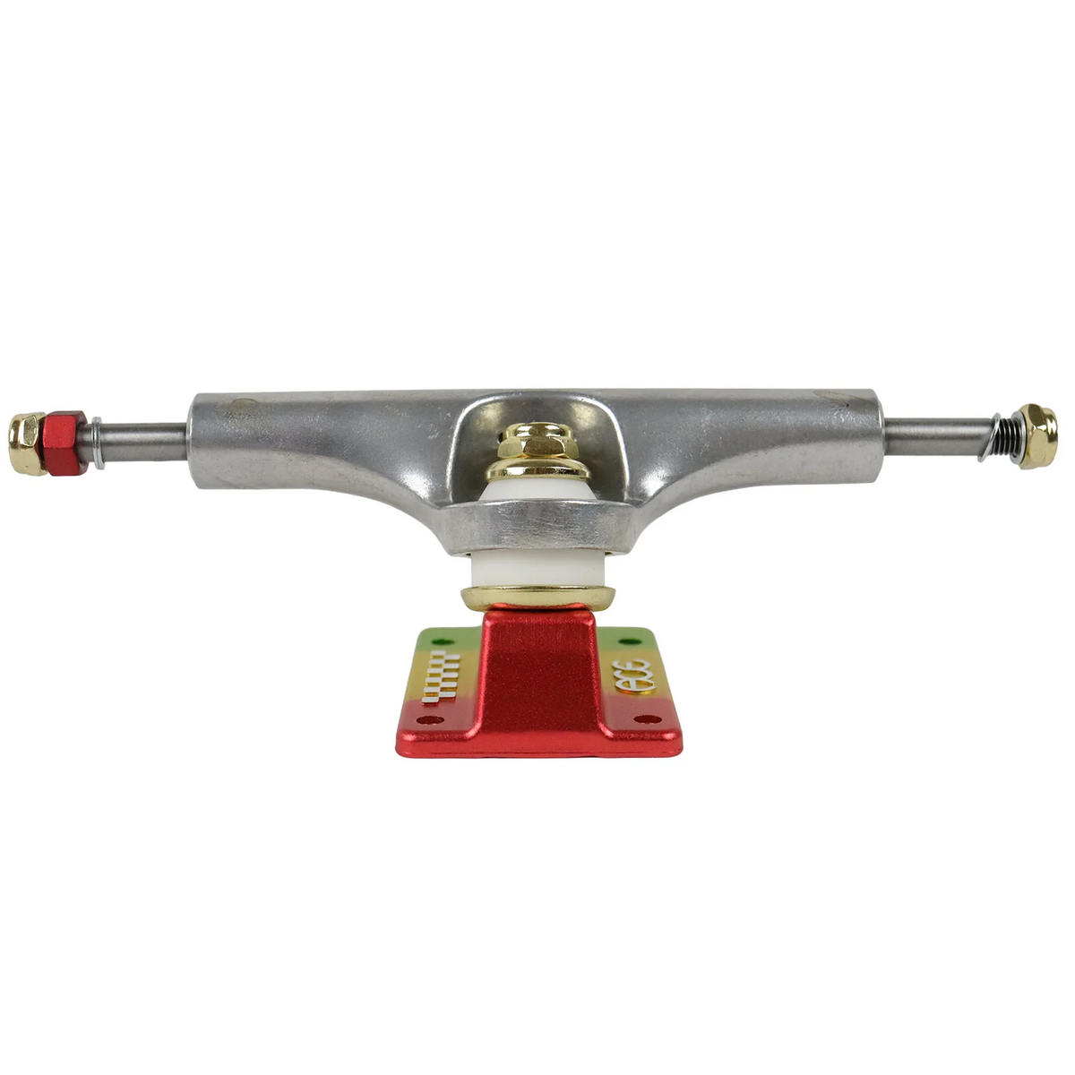Ace AF1 Anodized Polished/ Rasta Trucks (Set)