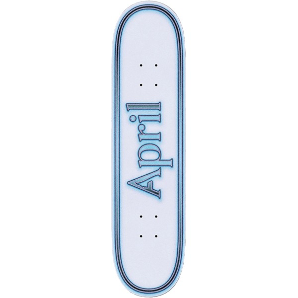 April OG Logo Uni Skateboard Deck - 8.38