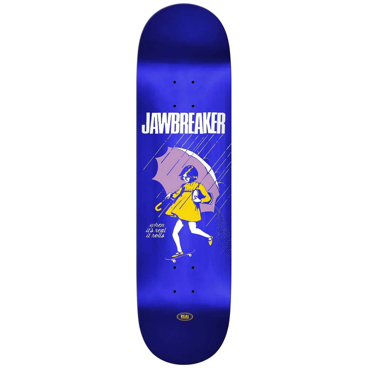 Real Jawbreaker Blue Foil Deck - 8.38 Deck