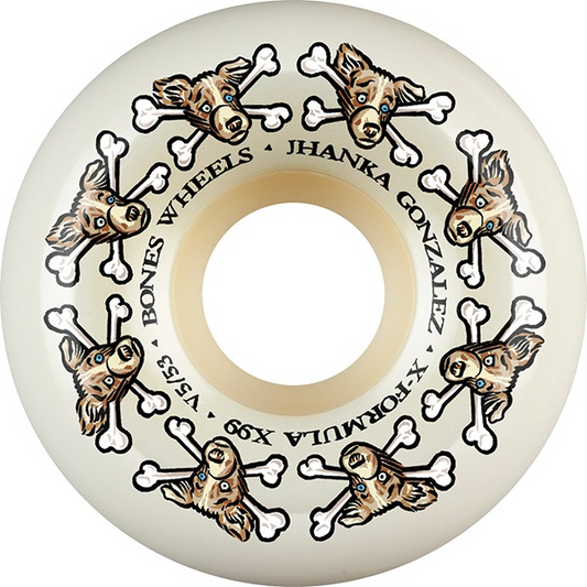 Jhanka Gonzalez Vato Dog V5 53mm Sidecuts X-Formula 99A Wheels