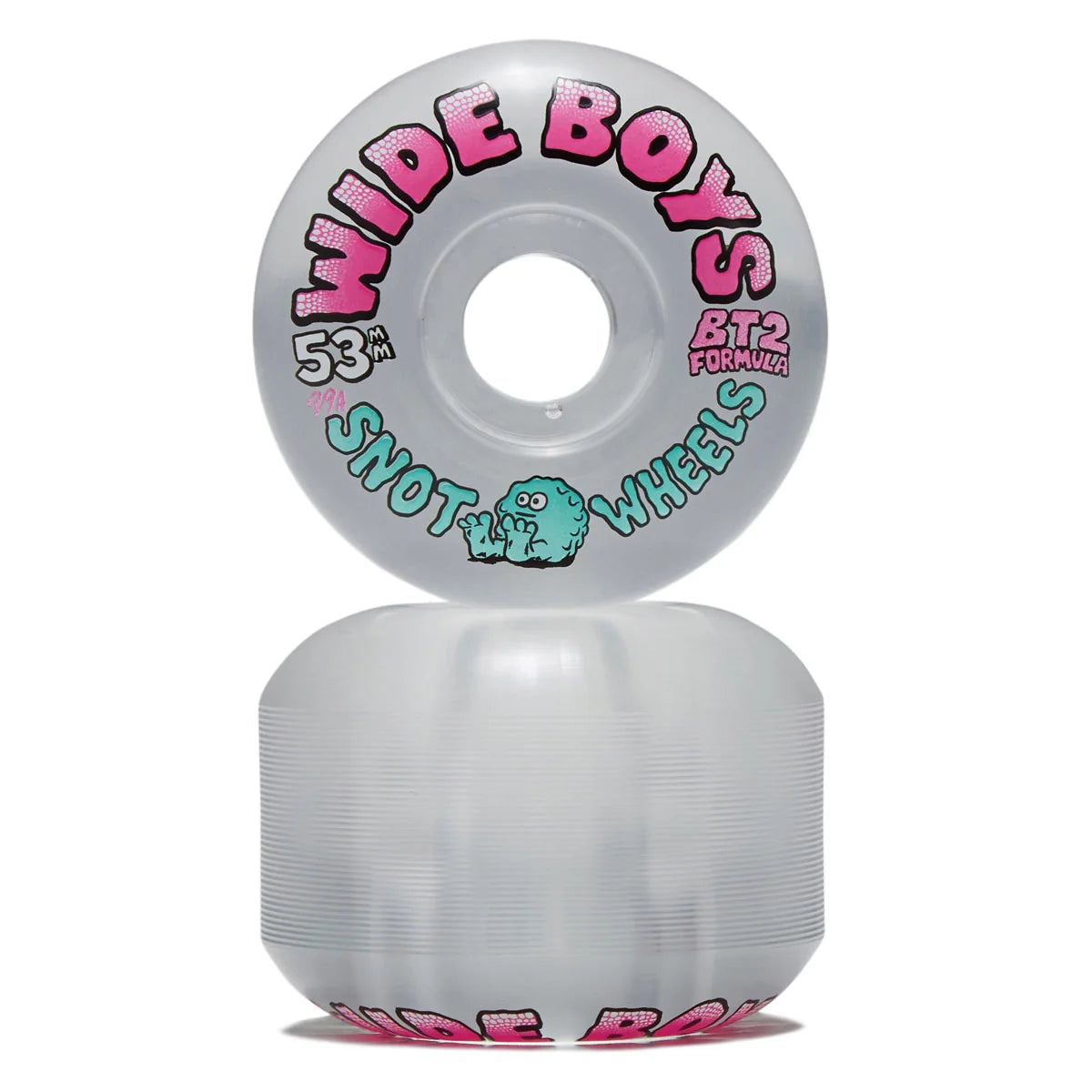 Wide Boys BT2 53mm 99A Clear Wheels