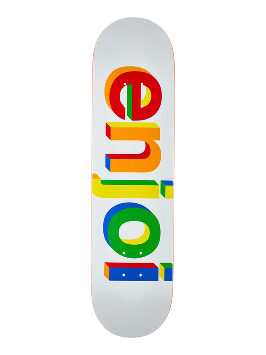 Enjoi Helvetica Neue Deck - 8.0