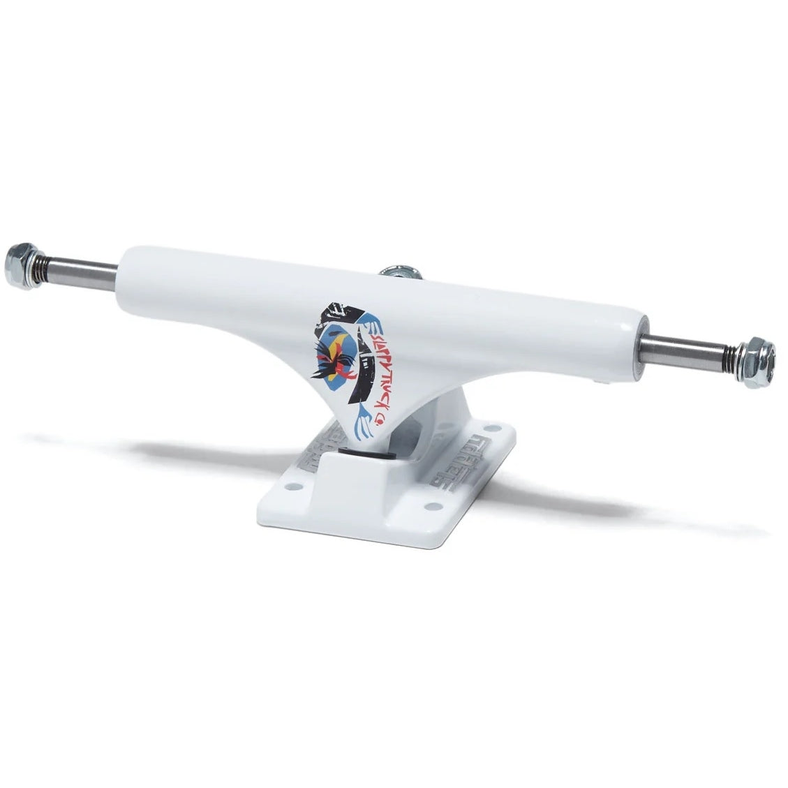 Slappy ST1 Hollow Reaper Flower White Trucks (Set) - 8.5