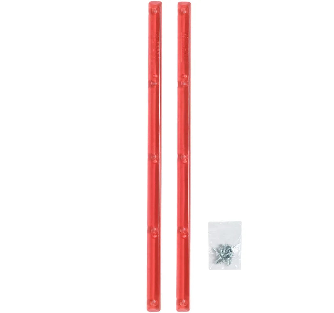 Red Clear Rails