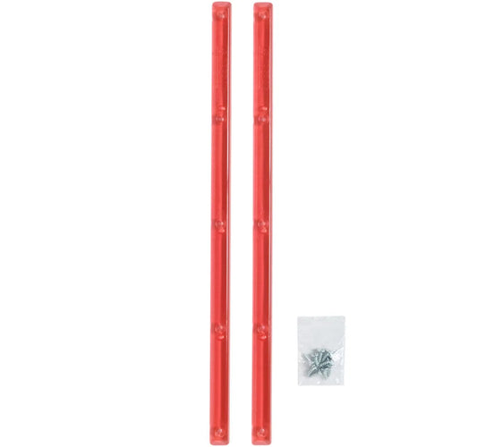 Red Clear Rails