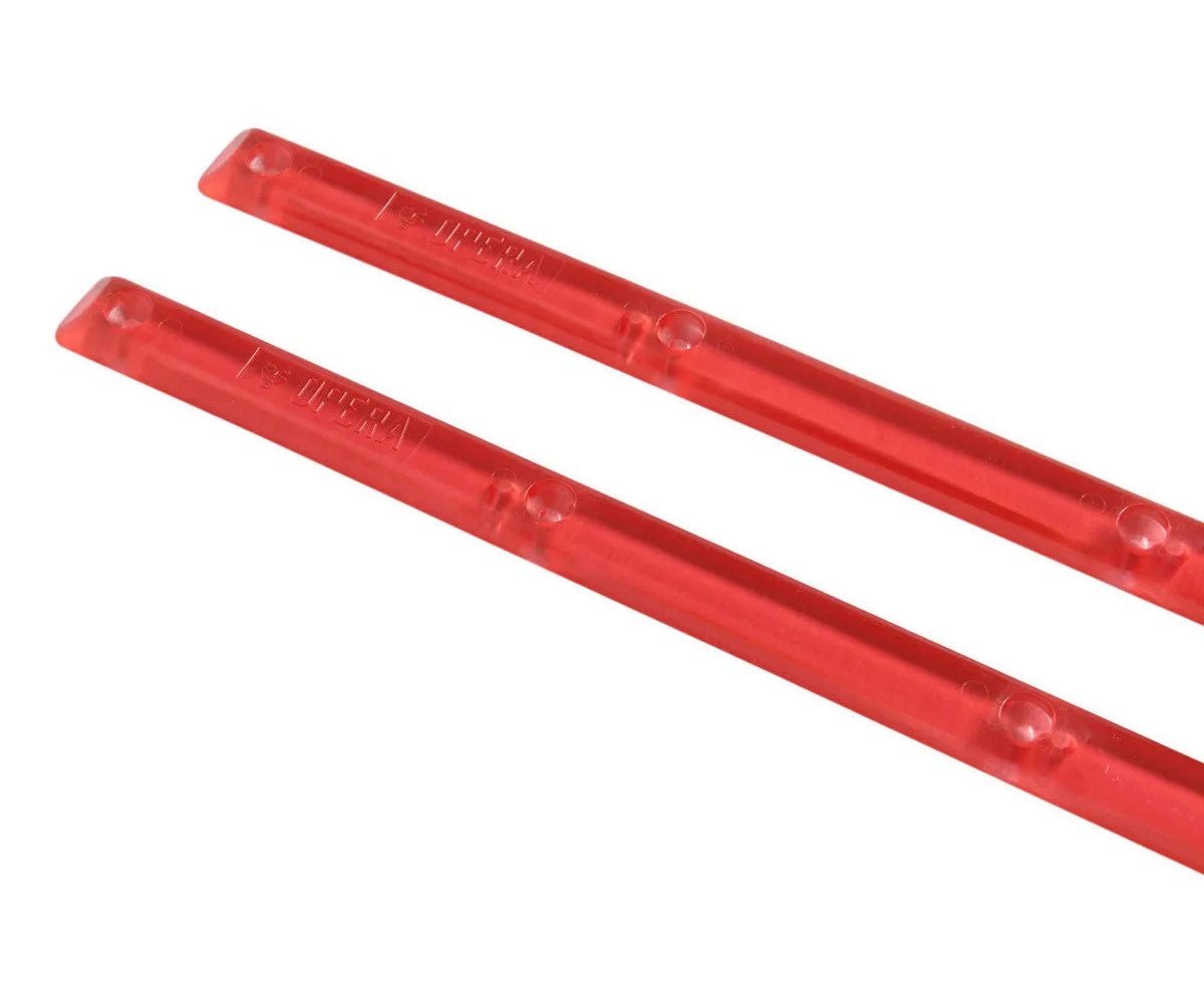 Red Clear Rails