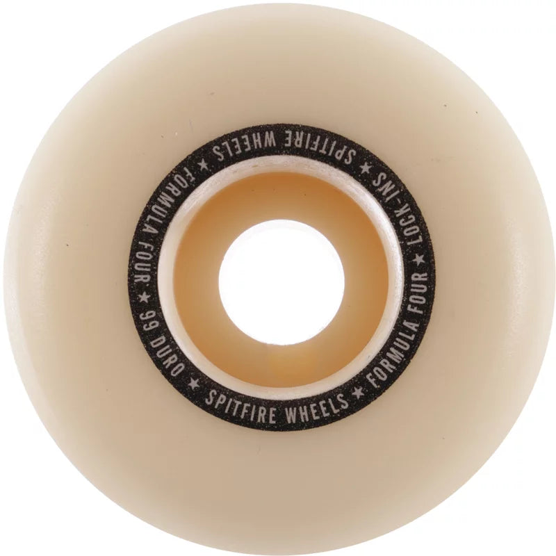 F4 Spitfire Lock-Ins 99A White/ Blue Wheels
