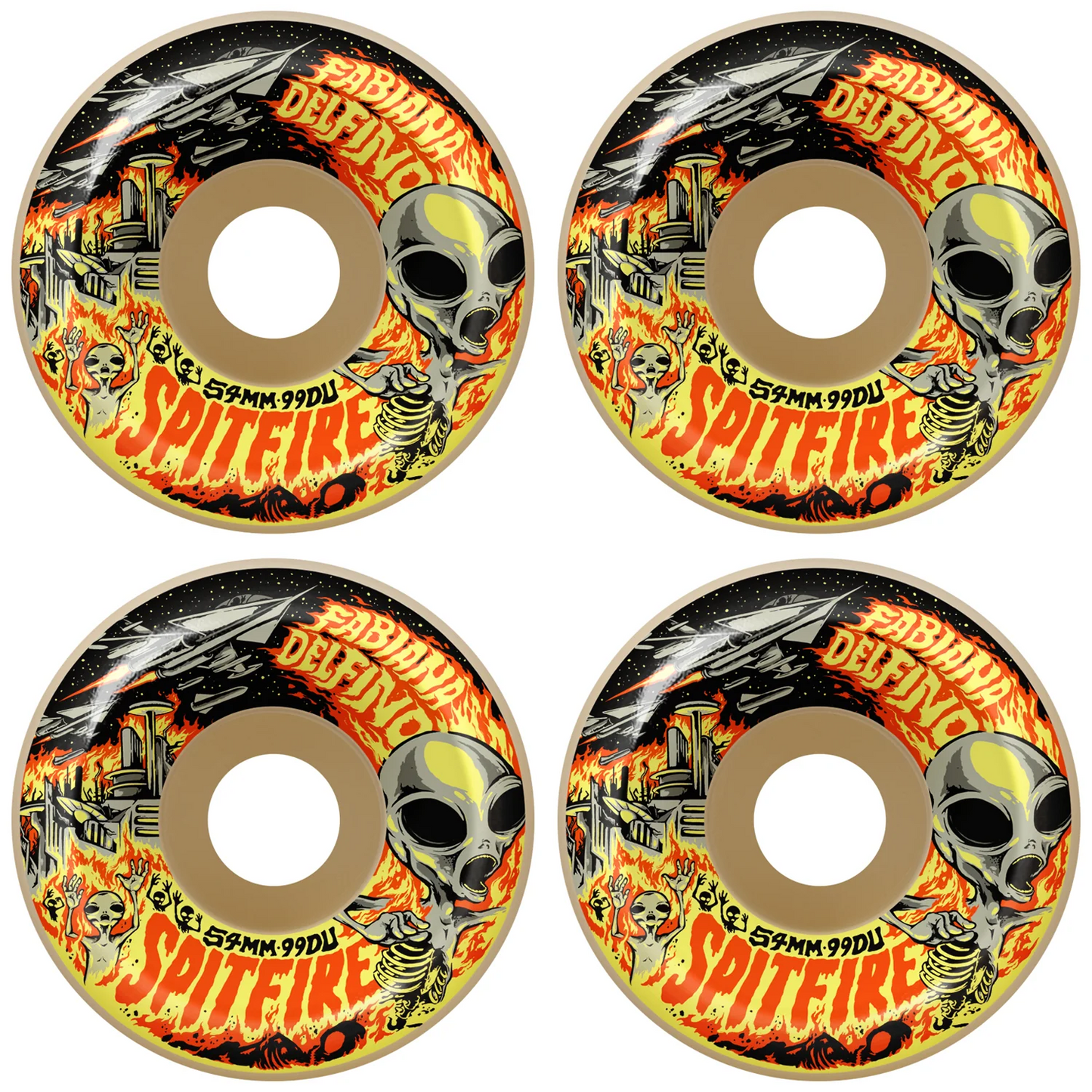 SF Conical Full Fabiana Delfino Invasion 99A 54mm Wheels