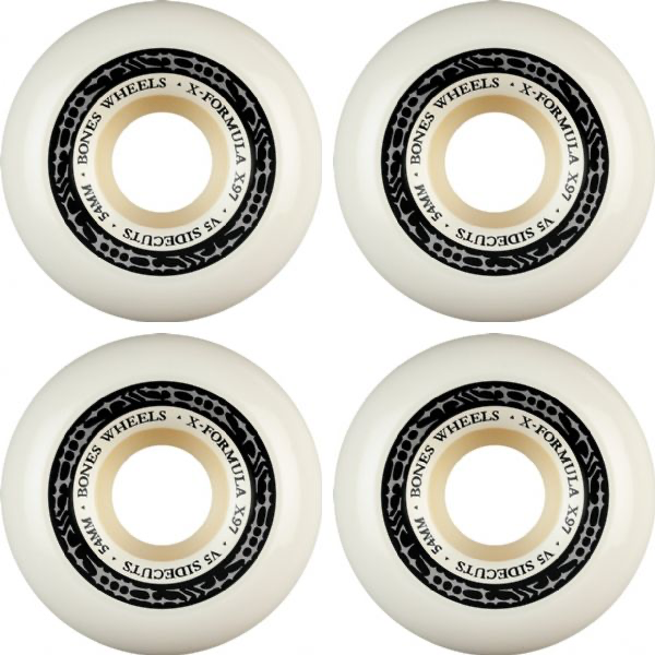 Tribal 54mm V5 Sidecut X97 White Wheels