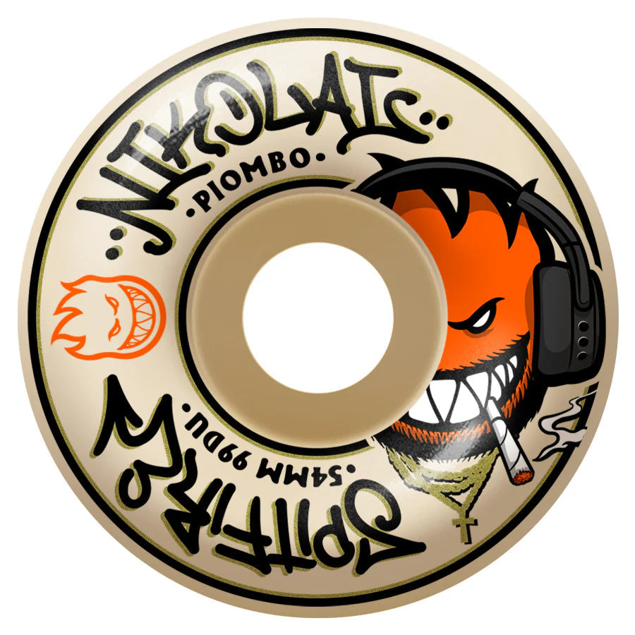 Spitfire F4 Nikolai Piombo Classic Wheels - 99A (54mm)