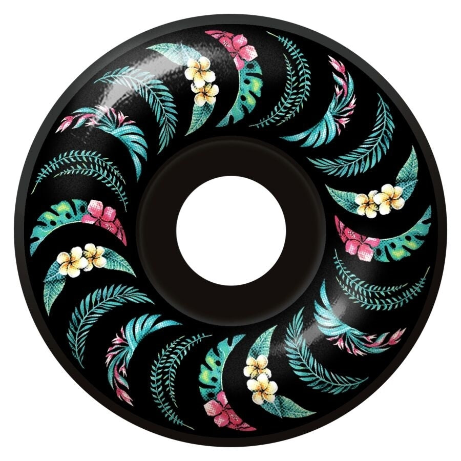 Spitfire F4 Team Floral Classics Black Wheels - 99a (55mm)