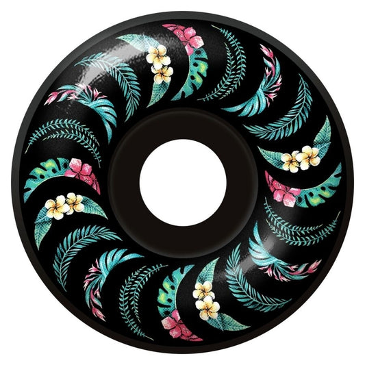Spitfire F4 Team Floral Classics Black Wheels - 99a (55mm)