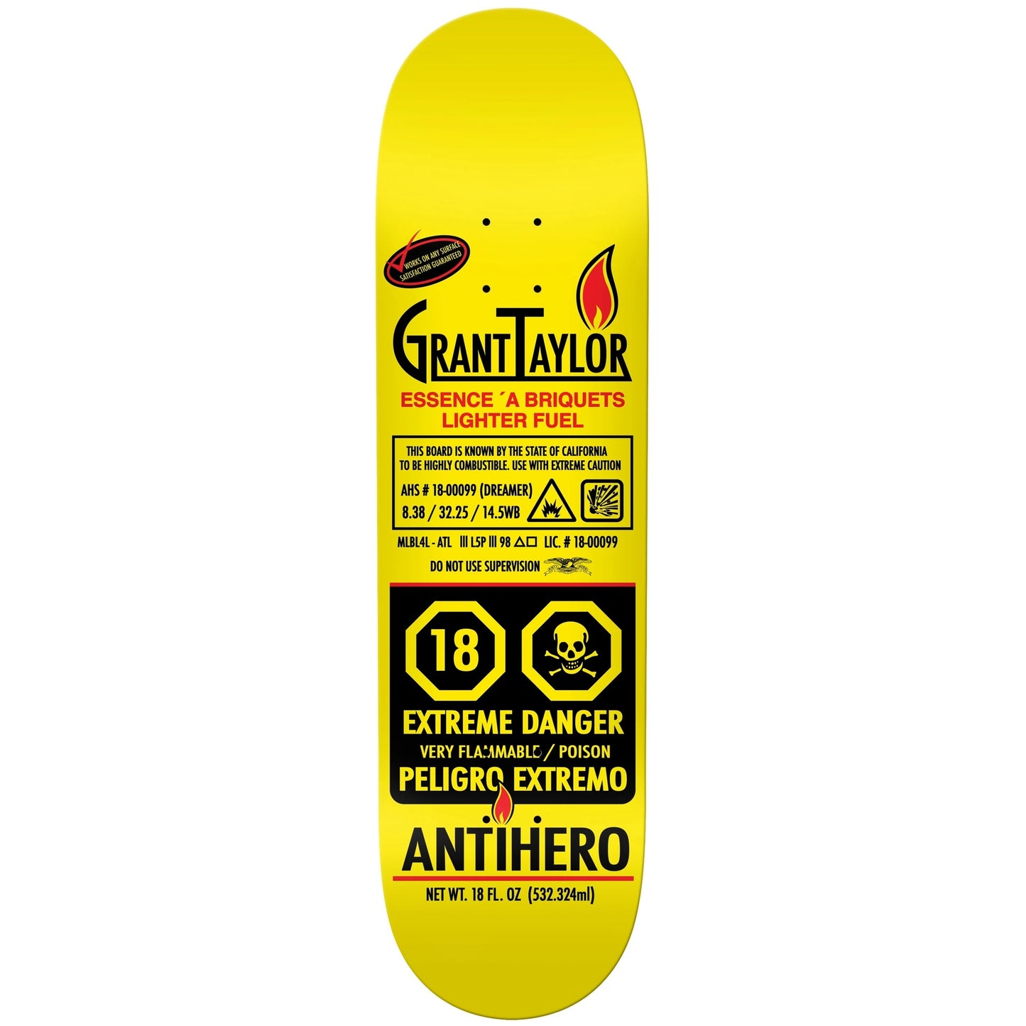 Grant Taylor Fueled Up Deck - 8.38
