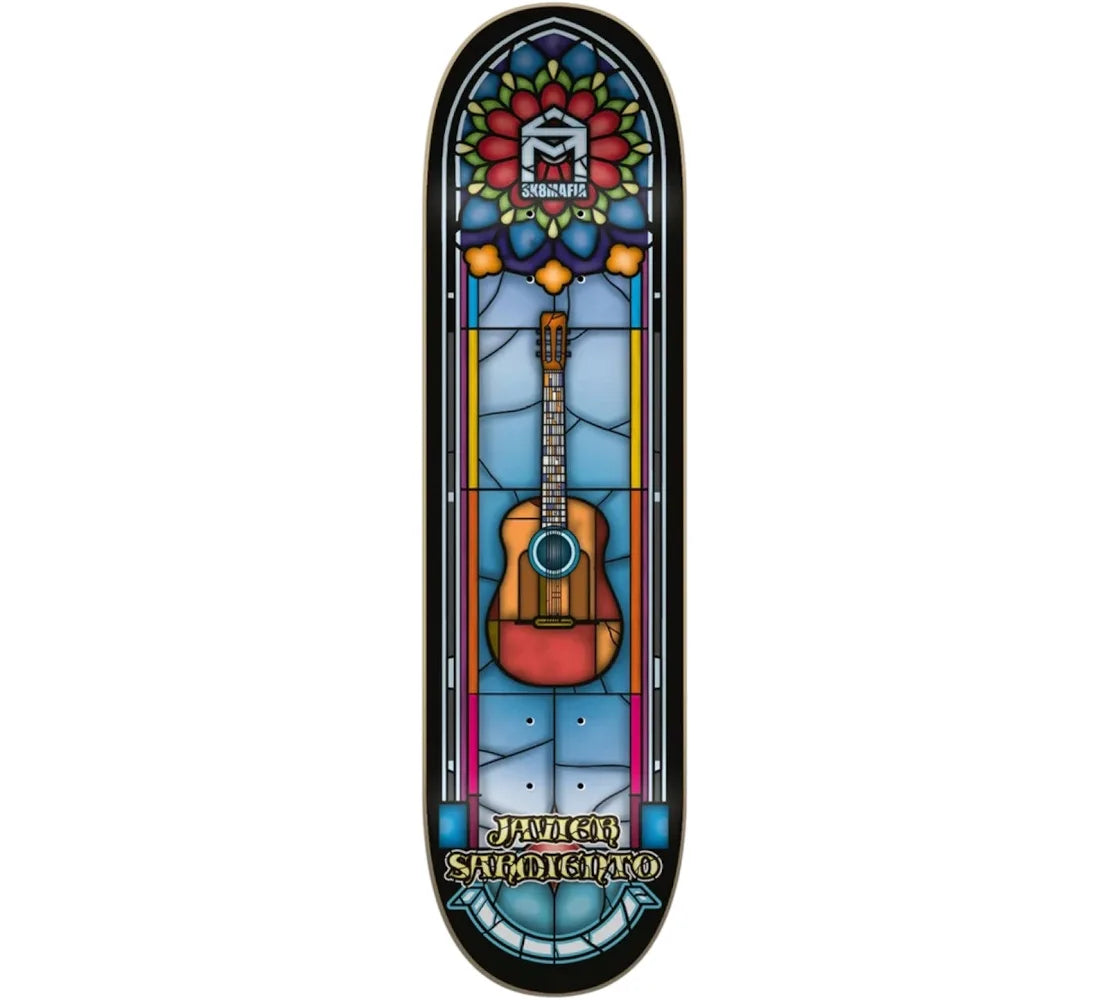 Javier Sarmiento Stained Glass Deck - 7.75
