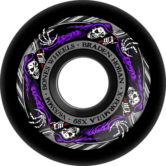 Braden Hoban Reaper 53mm V6 Widecut X99 Black Wheels