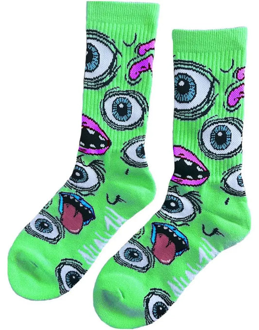 Heroin Mutant Crew Socks