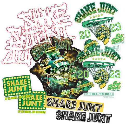 Shake Junt Summer 23 Stickers