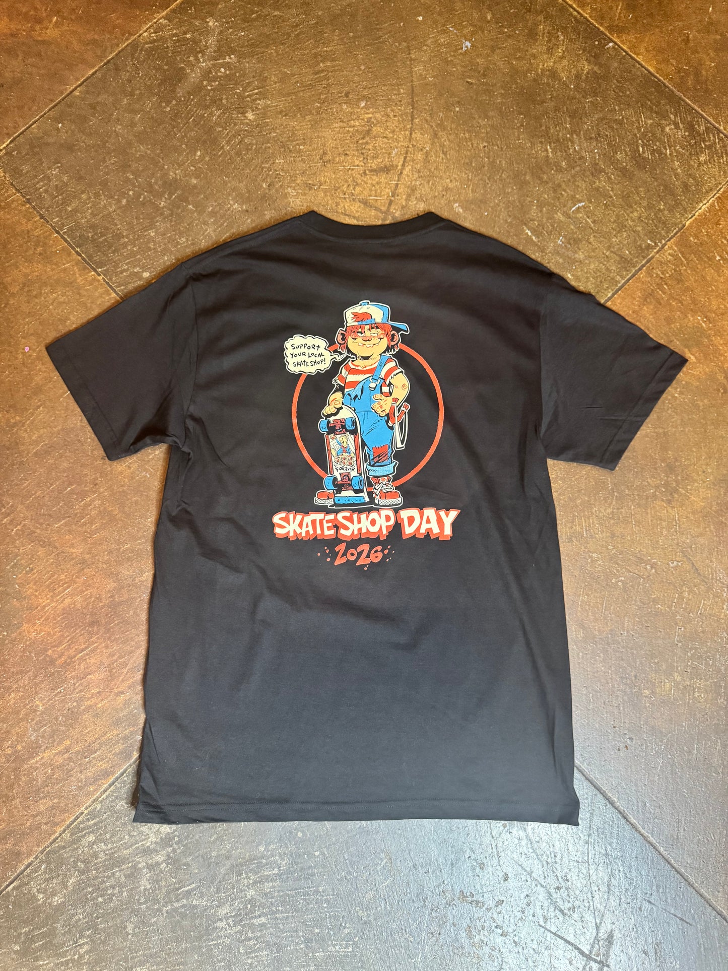 Ben Parsons Support Your Local Skateshop Day 2026 Tee