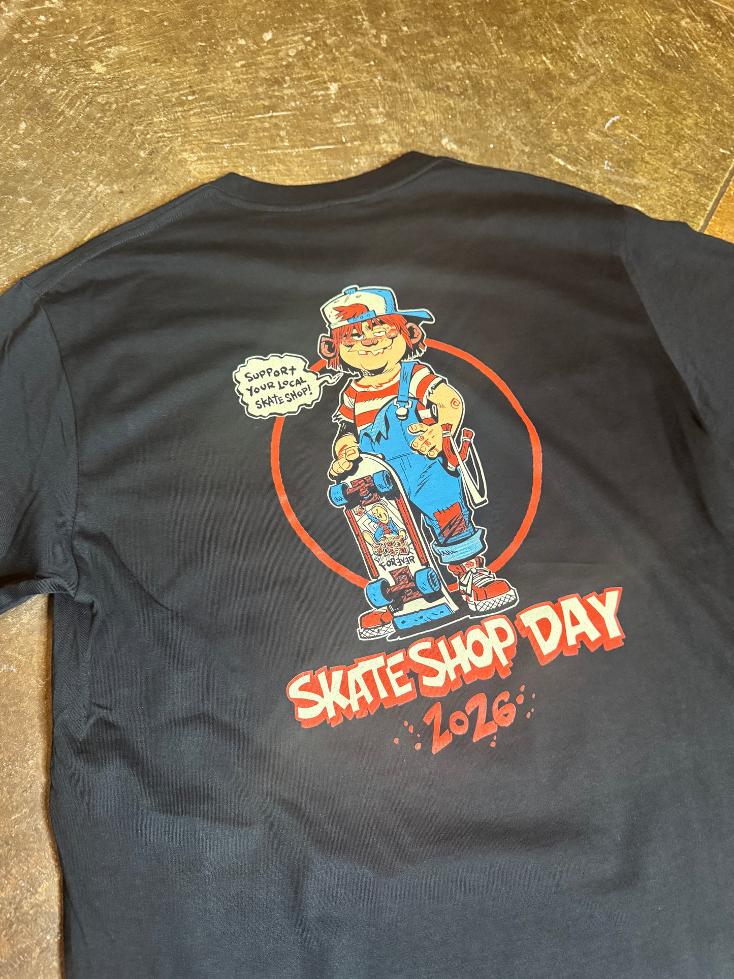 Ben Parsons Support Your Local Skateshop Day 2026 Tee