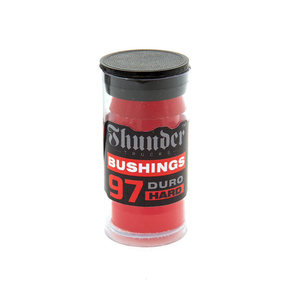 Thunder Bushings Hard 97 Duro Clear Red