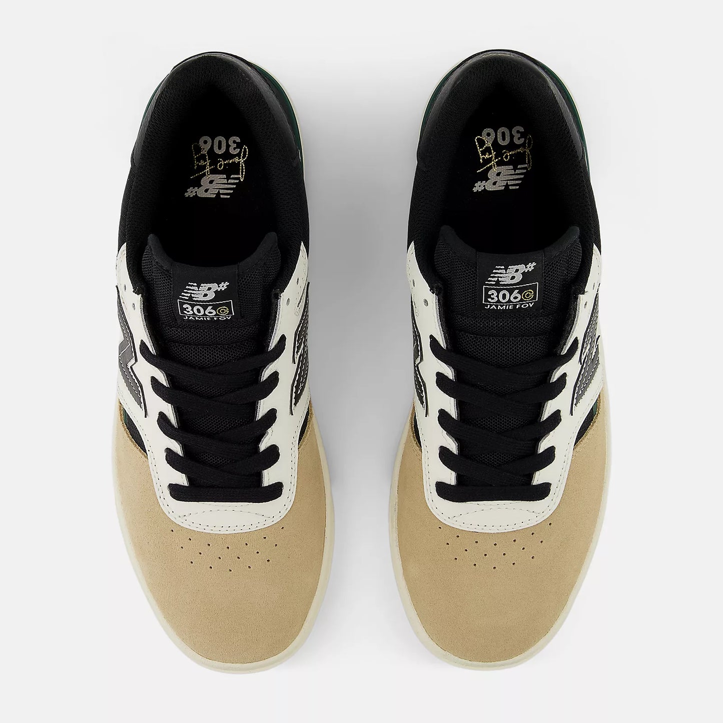 NB Numeric Jamie Foy 306 Cup - Beige/ Black