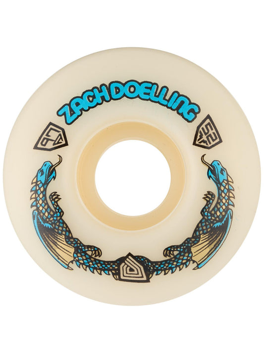 Zach Doelling Dragon Formula 52 x 31mm V1  97A White Wheels
